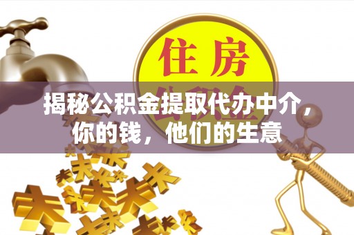 特克斯揭秘公积金提取代办中介，你的钱，他们的生意