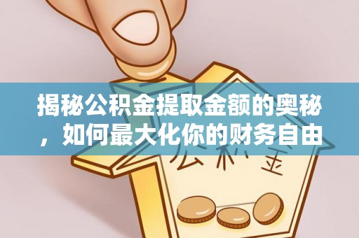 特克斯揭秘公积金提取金额的奥秘，如何最大化你的财务自由