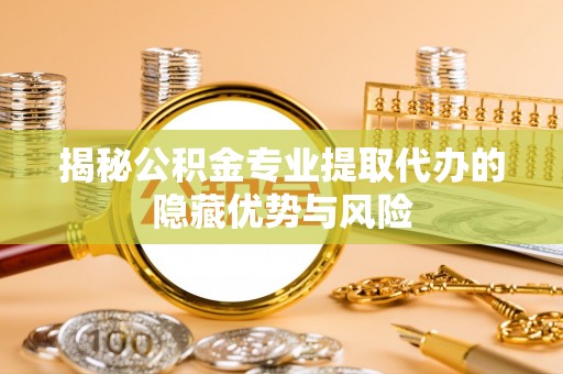 特克斯揭秘公积金专业提取代办的隐藏优势与风险