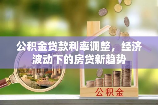 特克斯公积金贷款利率调整，经济波动下的房贷新趋势