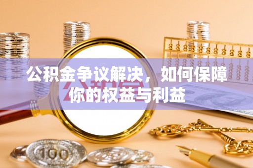 特克斯公积金争议解决，如何保障你的权益与利益