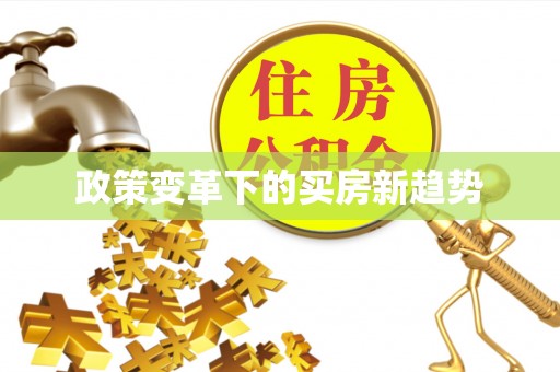 特克斯政策变革下的买房新趋势