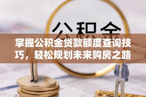 特克斯掌握公积金贷款额度查询技巧，轻松规划未来购房之路