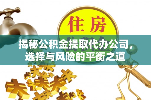 特克斯揭秘公积金提取代办公司，选择与风险的平衡之道