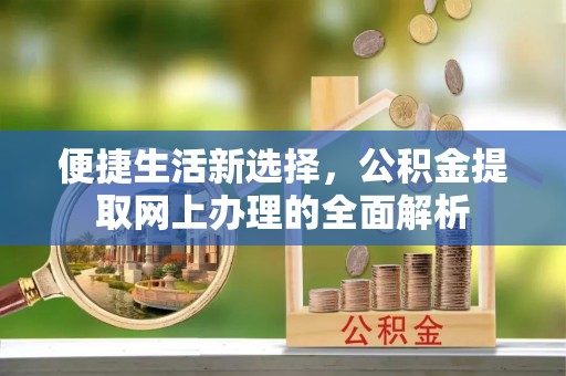 特克斯便捷生活新选择，公积金提取网上办理的全面解析