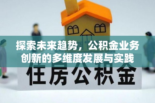 特克斯探索未来趋势，公积金业务创新的多维度发展与实践