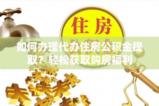 特克斯如何办理代办住房公积金提取？轻松获取购房福利