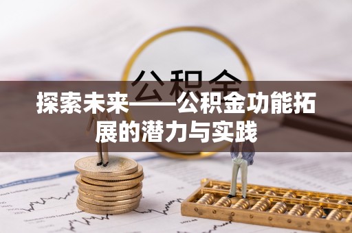 特克斯探索未来——公积金功能拓展的潜力与实践